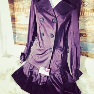 FALL Wear: Peplum plum jacket